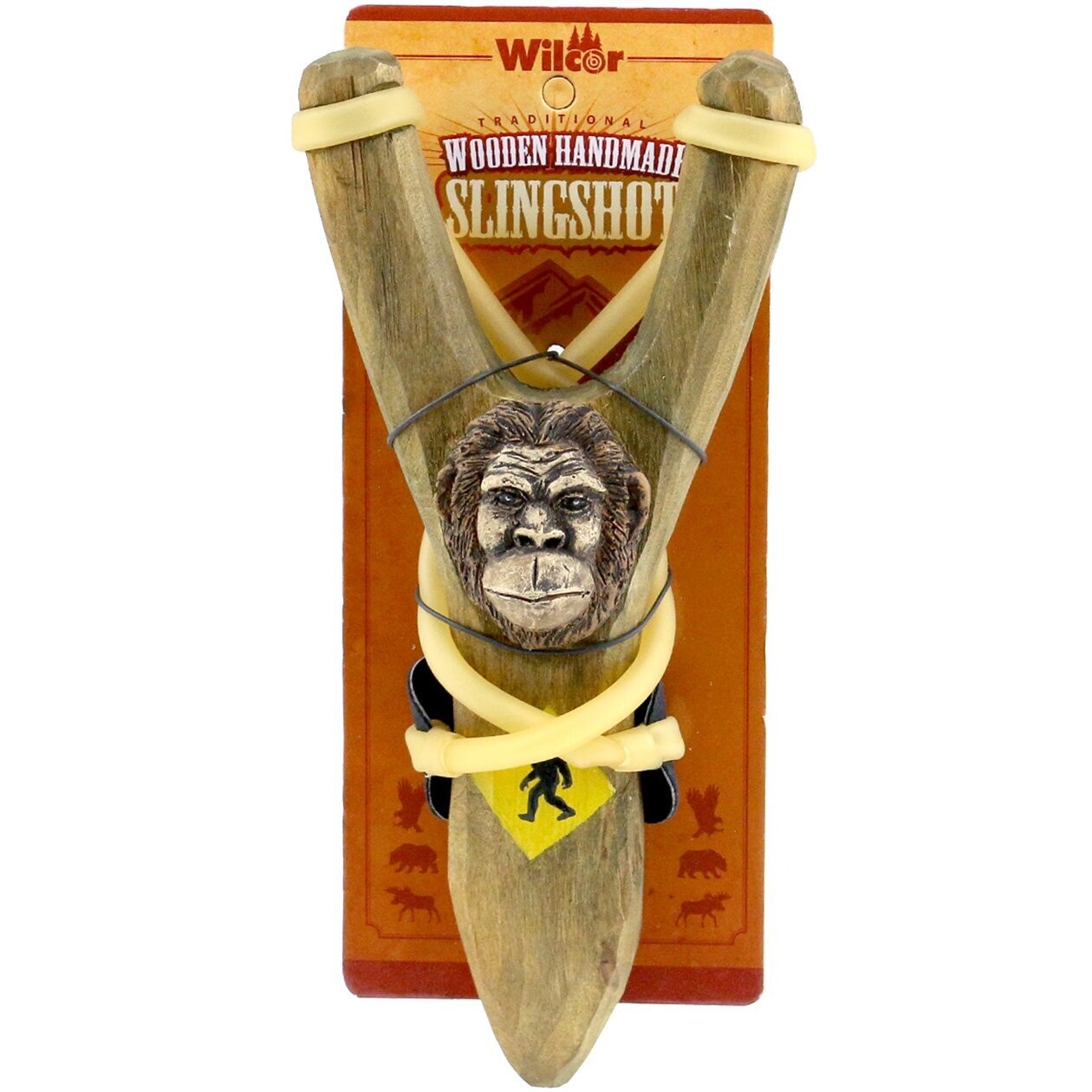 Wooden Bigfoot Slingshot