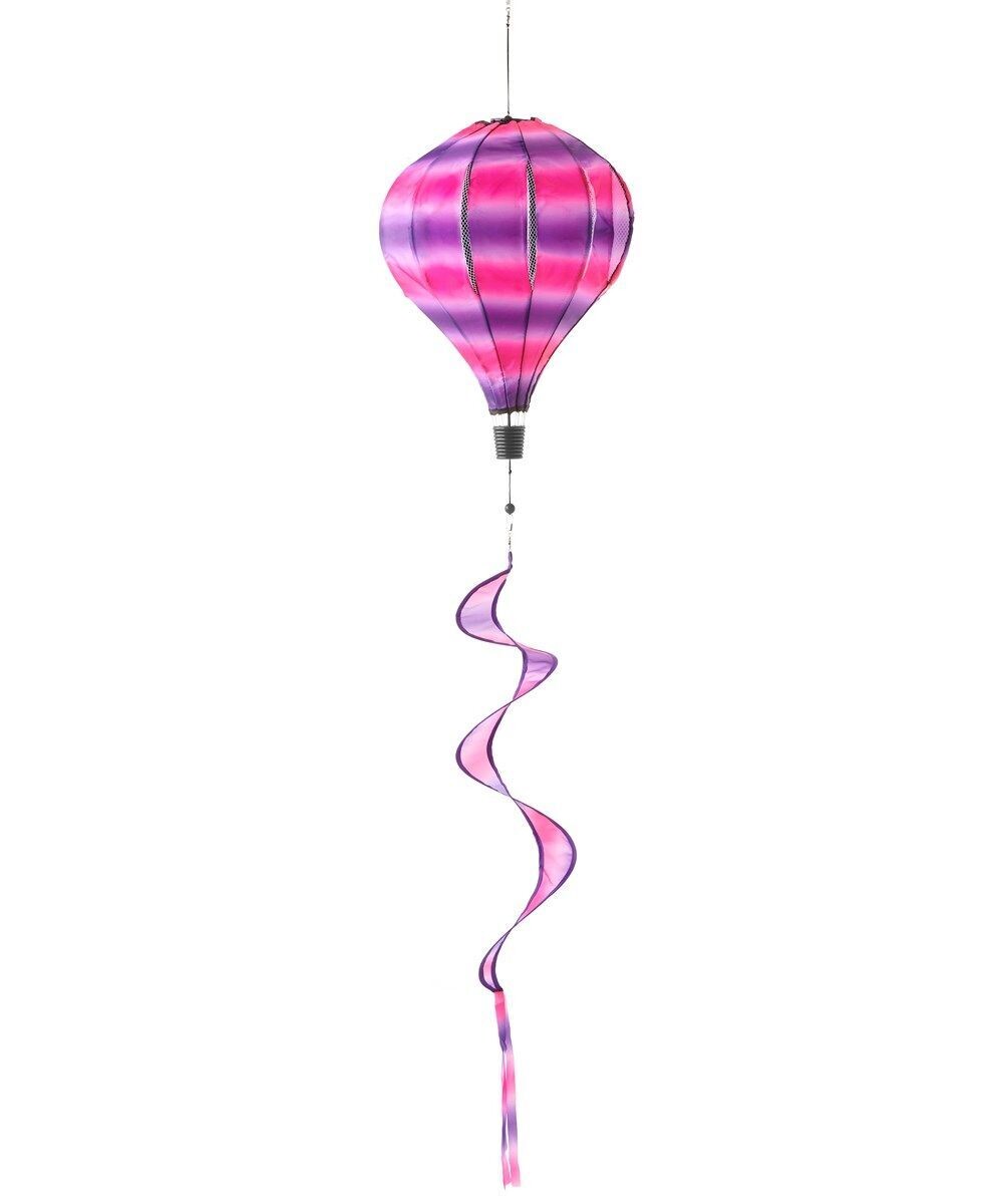 Pink & Purple Air Balloon Wind Spinner