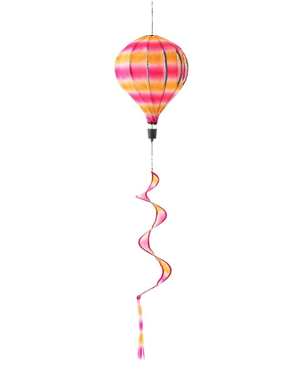 Pink & Orange Air Balloon Wind Spinner