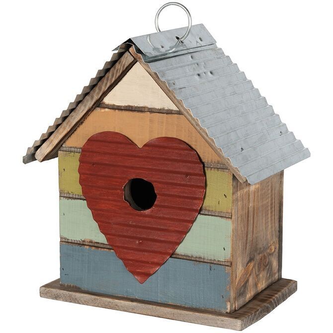Red Heart Birdhouse