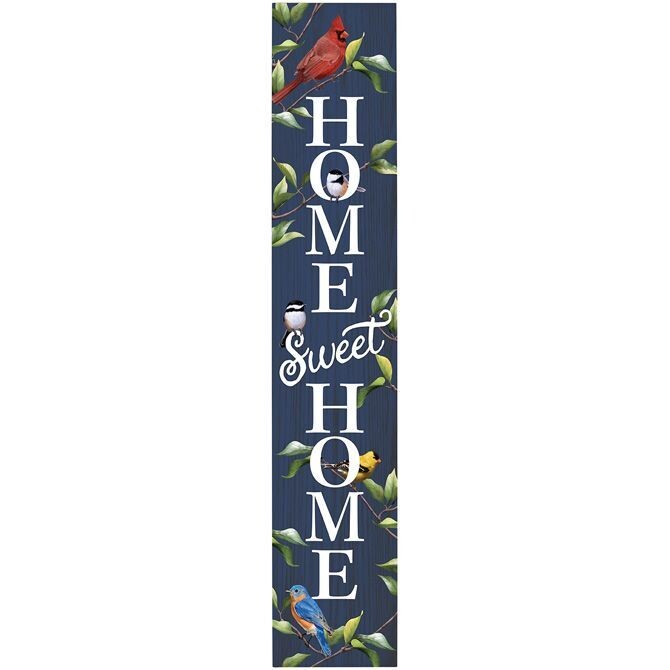Songbirds "Home Tweet Home" Porch Greeter Sign