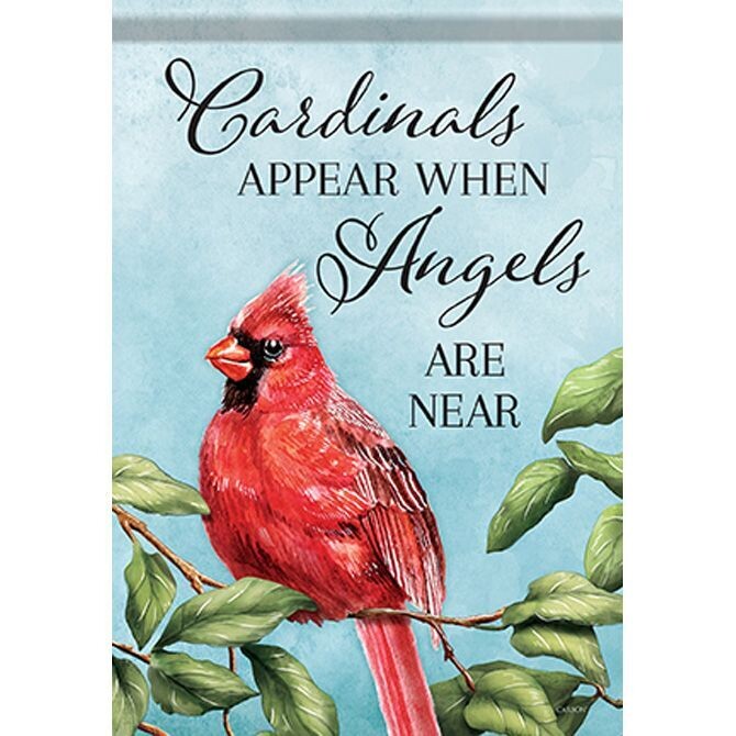 Cardinals Appear Garden Flag Dura Soft™