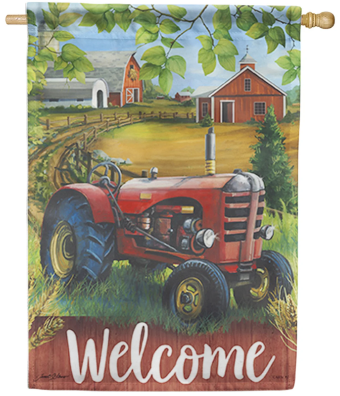 Farm Tractor Large Flag Dura Soft™