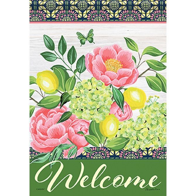Fresh Floral Large Flag Dura Soft™