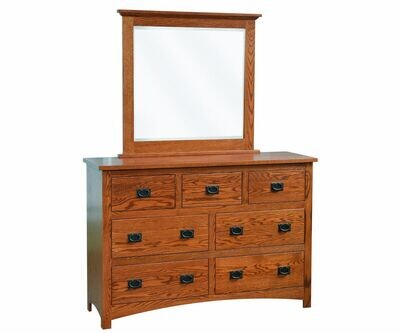 Siesta Mission Standard Dresser with Standard Mirror
