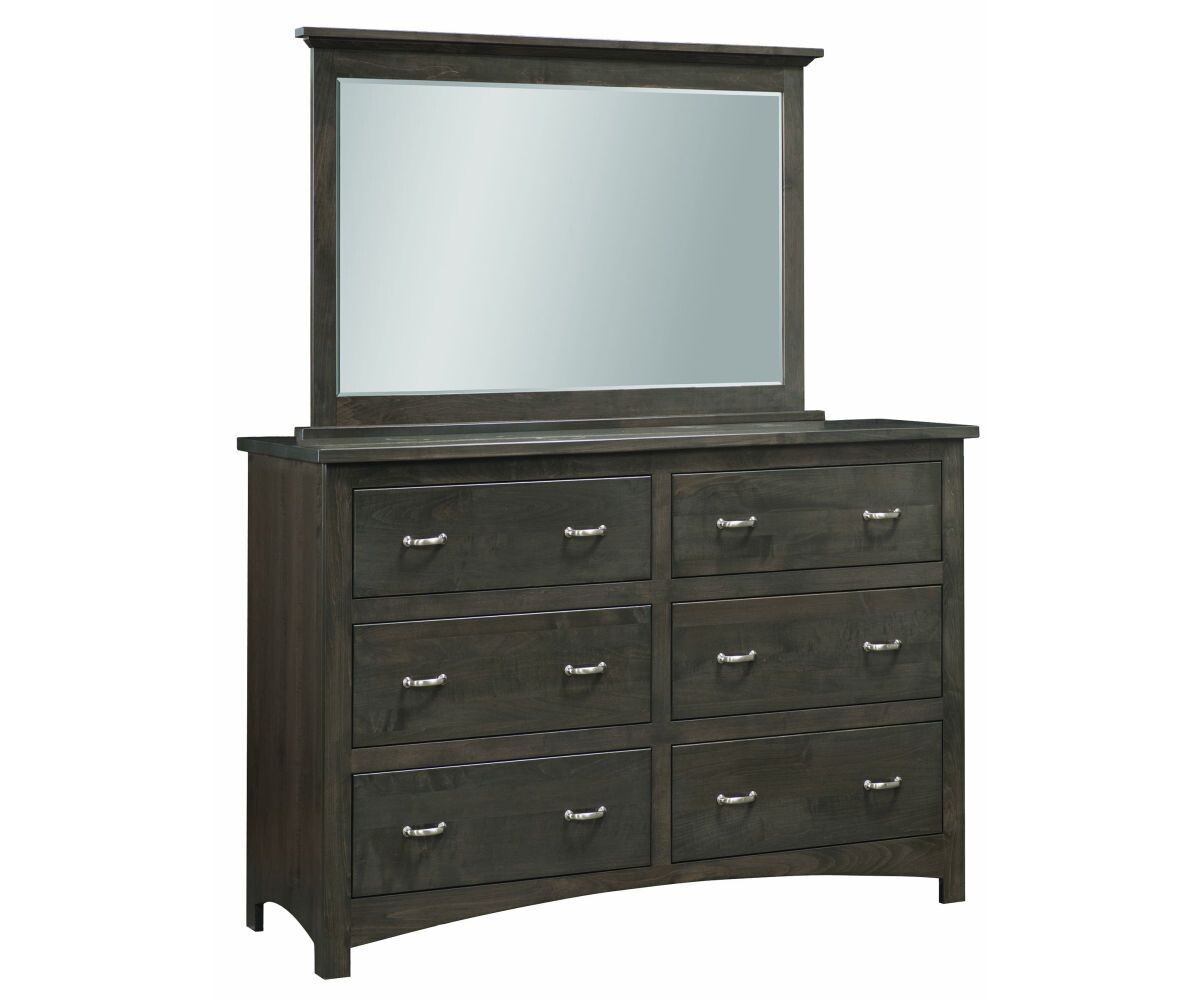 Siesta Tall Dresser with Tall Mirror