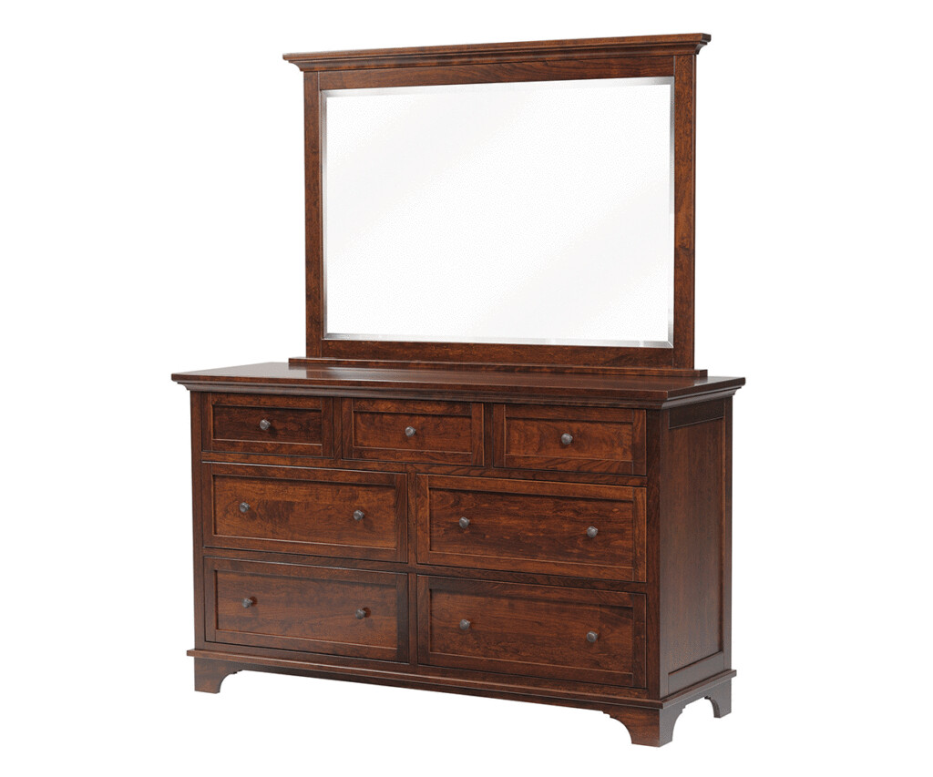 Arlington Standard 7-Drawer Dresser with Standard Mirror
