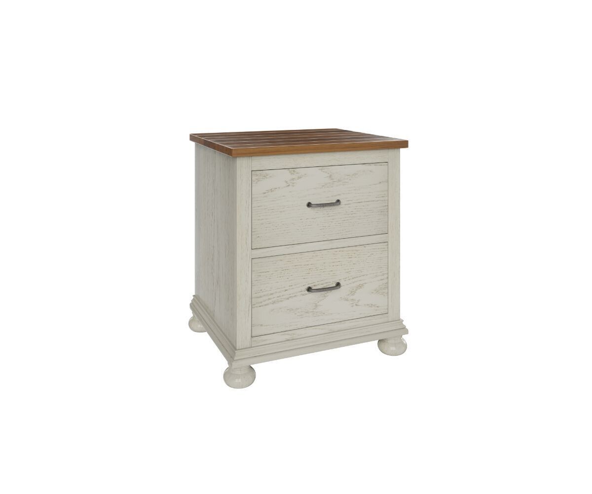 Hickory Grove 2-Drawer Nightstand / 1-Drawer Nightstand