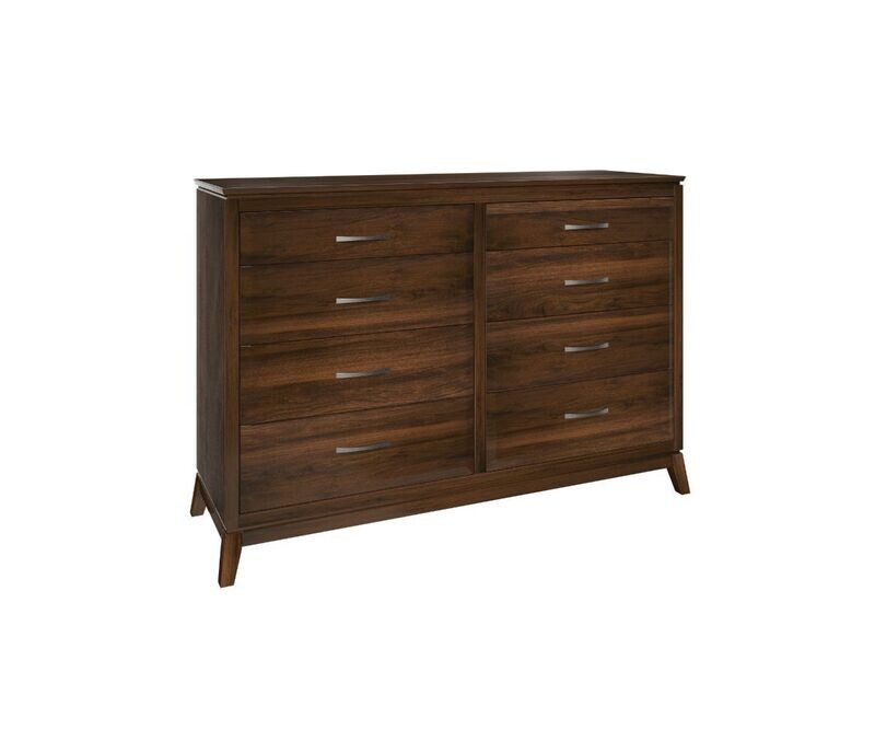 Saratoga Tall 8-Drawer Dresser with Tall Mirror