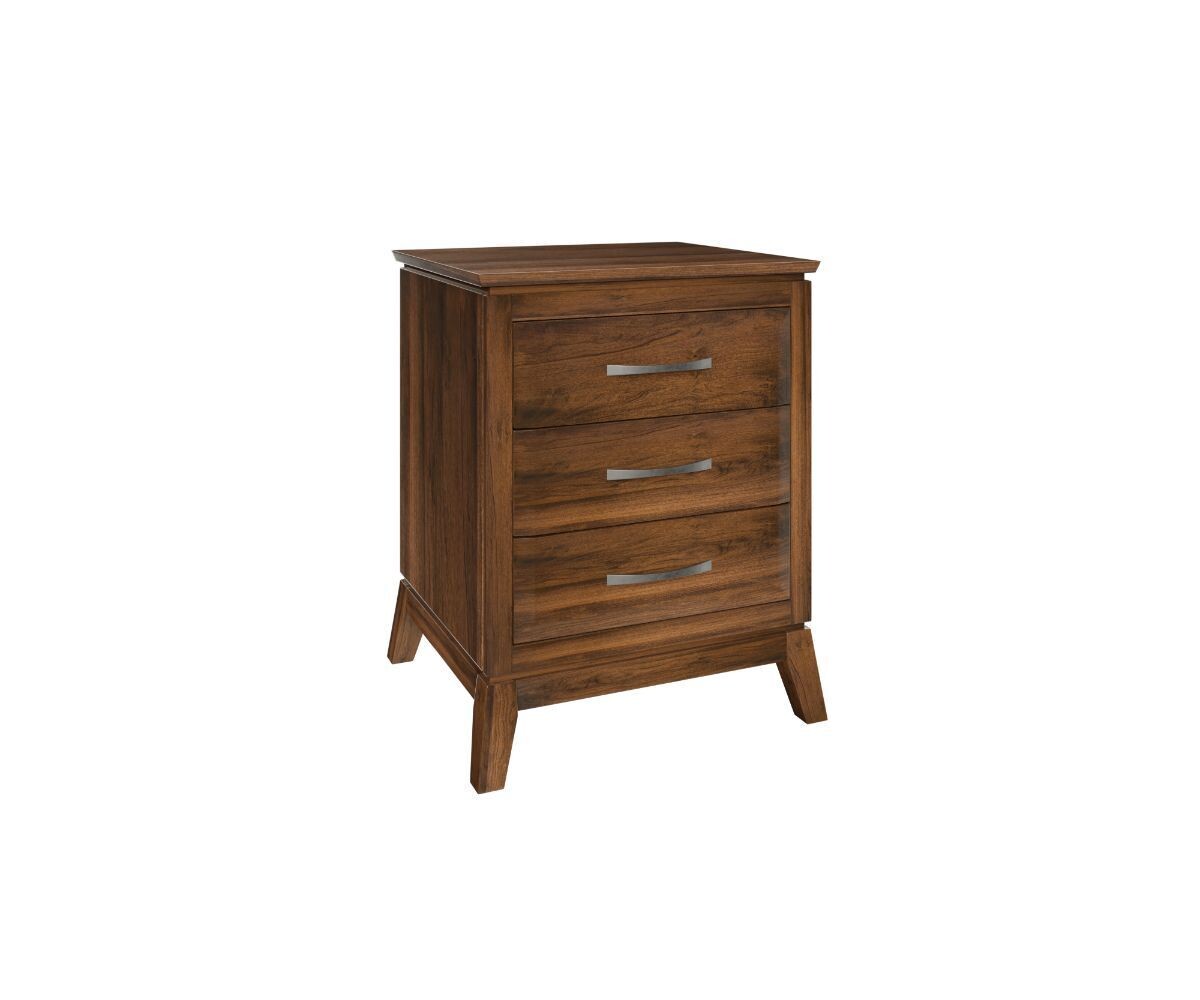 Saratoga Narrow 3-Drawer Nightstand