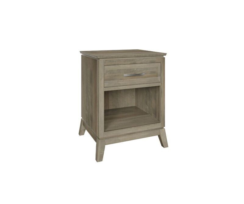 Saratoga Grey 3-Drawer Nightstand / 1-Drawer Nightstand