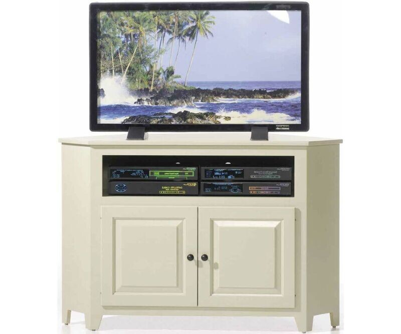 Panel Door Corner TV Stand