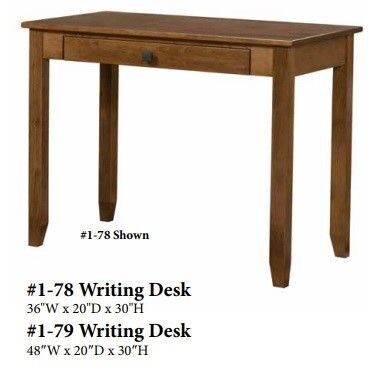 Shaker Writing Desk