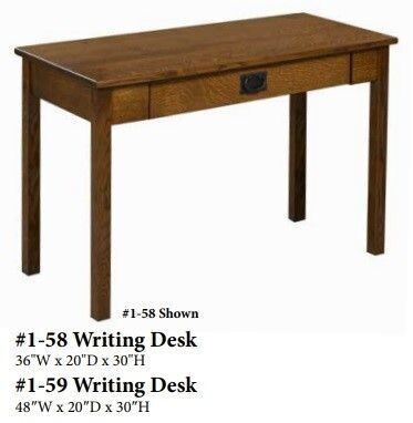 Mission Writing Desk