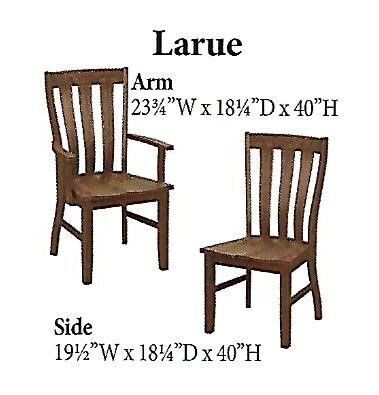 Larue Amish Dining Chair Larue Amish Dining Chair
