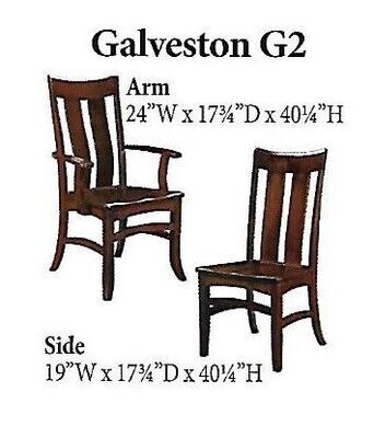 Galveston G2 Amish Dining Chair Galveston G2 Amish Dining Chair