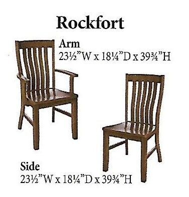 Rockfort Amish Dining Chair Rockfort Amish Dining Chair