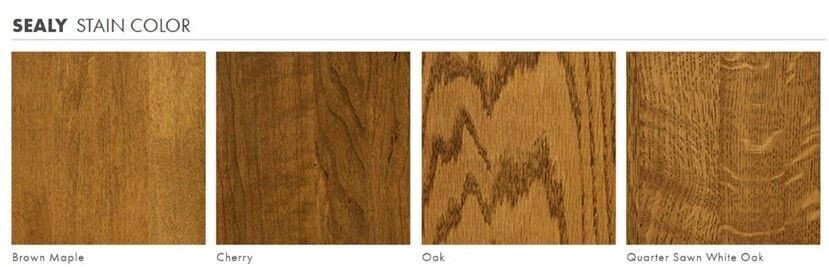 Siesta Mission Bed, Color: Sealy OCS-104  stain