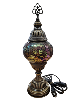 Small Turkish Table Lamp - Impressionist
