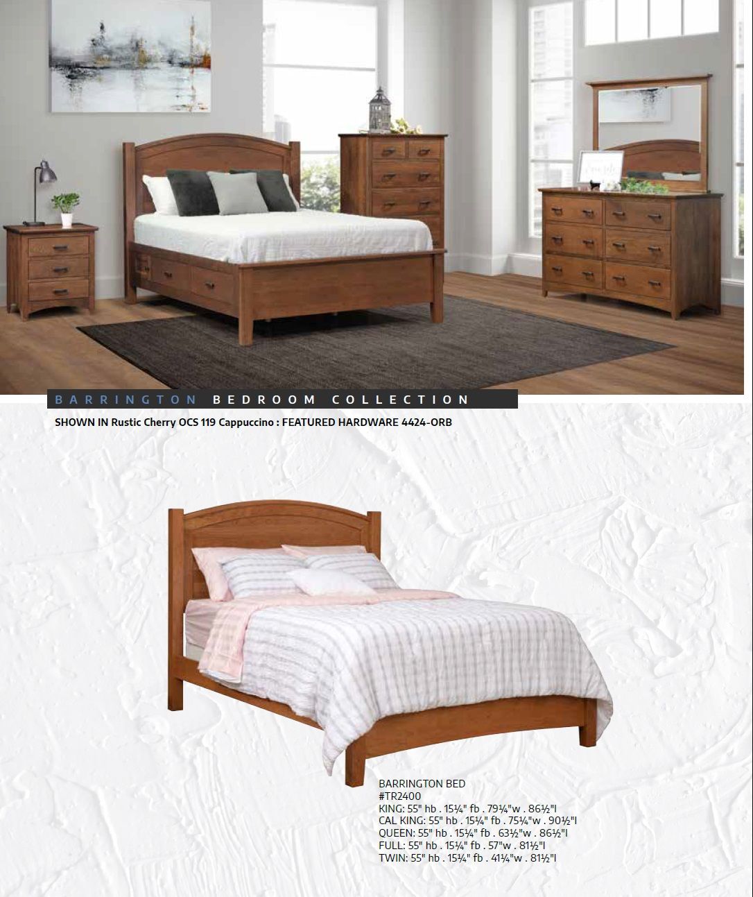 Barrington Bedroom Set, Delivery Included!