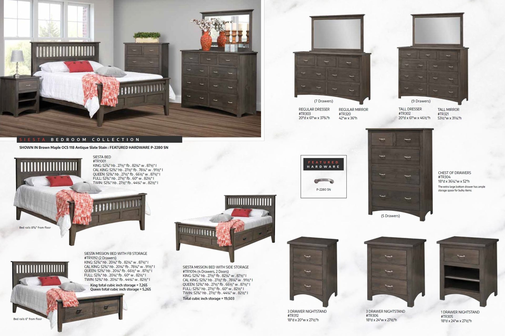 Siesta Bedroom Set, Delivery Included!