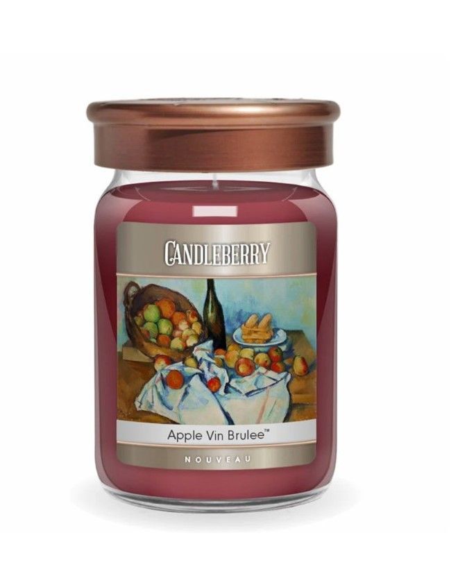 NOUVEAU - Apple Vin Brulee™,  26 oz. Jar, Scented Candle