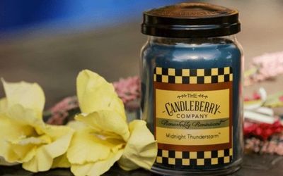 Candleberry Candles Midnight Thunderstorm™, 26 oz. Large Jar Scented Candle