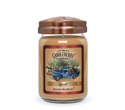 Candleberry Candles Maple Bourbon™, 26 oz. Large Jar Scented Candle Bourbon and Spirits Collection