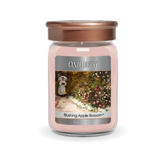 Candleberry Candles Blushing Apple Blossom™,  26 oz. Large Jar Nouveau Collection