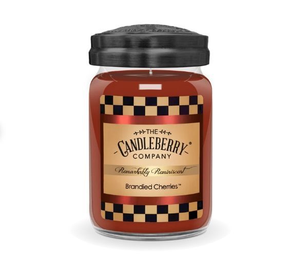 Candleberry Candles Brandied Cherries ™ 26 oz. Large Jar Scented Candle