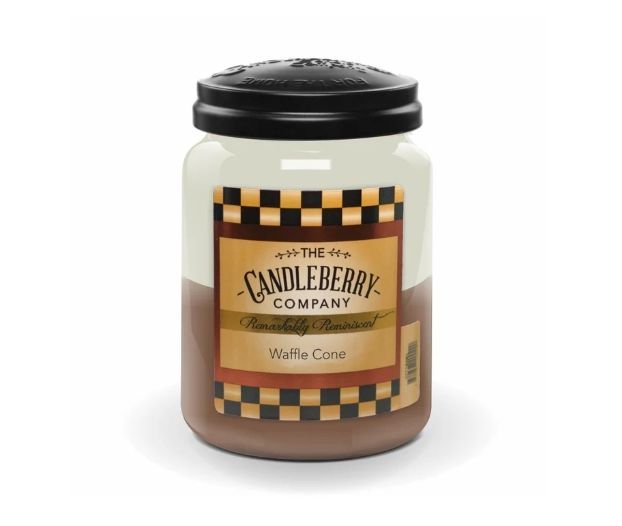 Candleberry Candles Waffle Cone™ 26 oz. Large Jar Scented Candle