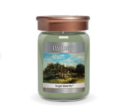 Candleberry Candles Sage Serenity,  26 oz. Large Jar Nouveau Collection