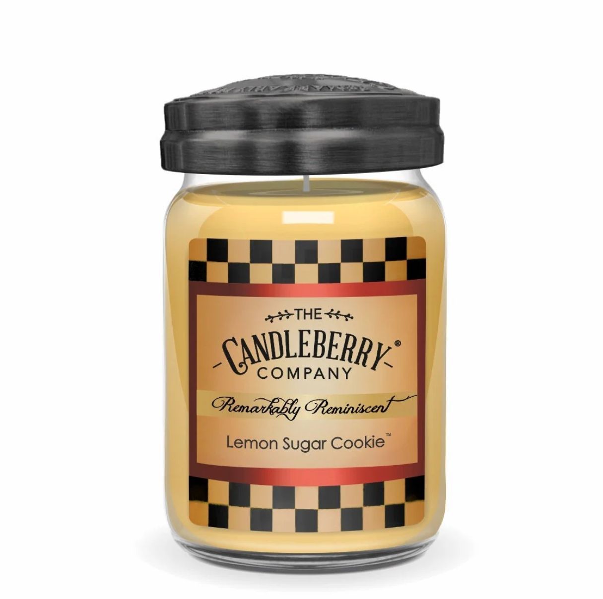 Candleberry Candles Lemon Sugar Cookie™, 26 oz. Large Jar Scented Candle
