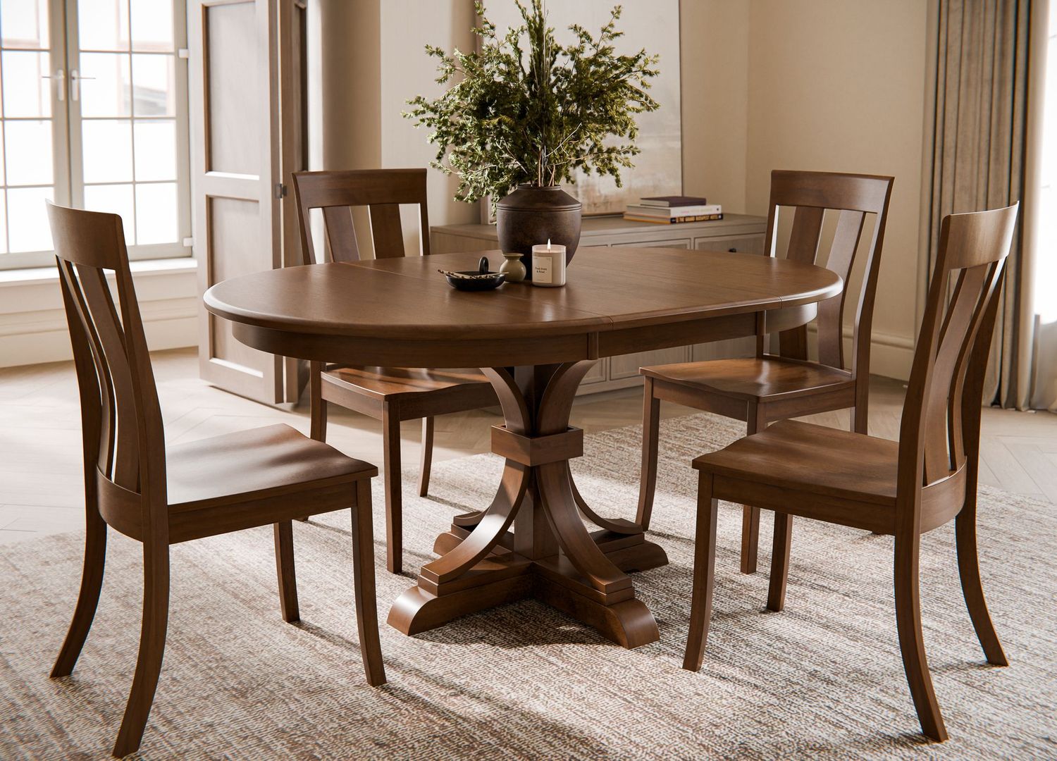 Amish made furniture fast Karston Table & Chairs - Amish dining sets in 30 days