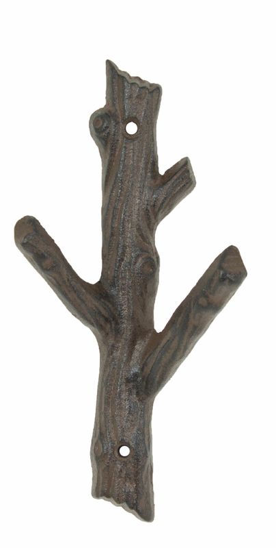 Cast Iron Tree Branch Hook