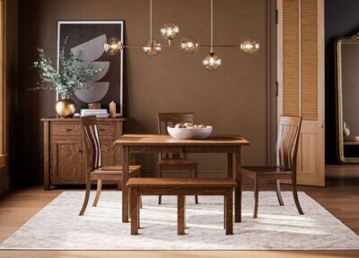 Medora Hand Planed Dining Collection Medora Hand Planed Dining Collection