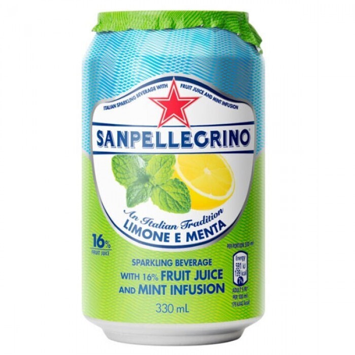 San Pellegrino Lemon & Mint (Can 330ml)