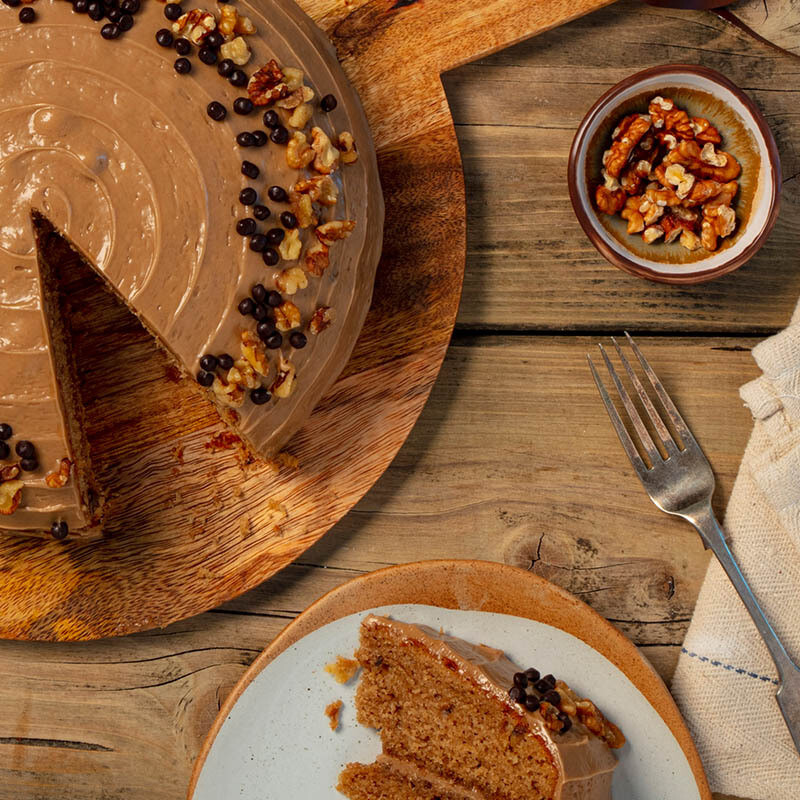 Coffee & Walnut Cake