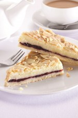 Black Cherry & Almond Slice