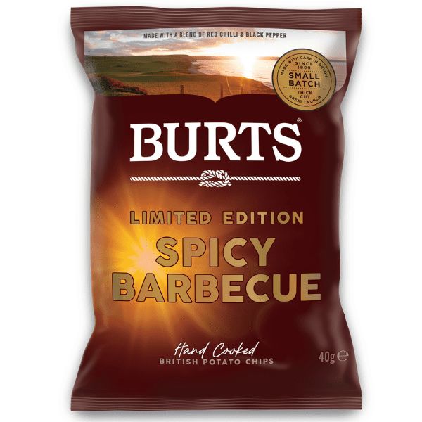 Burts Spicy Barbecue Crisps