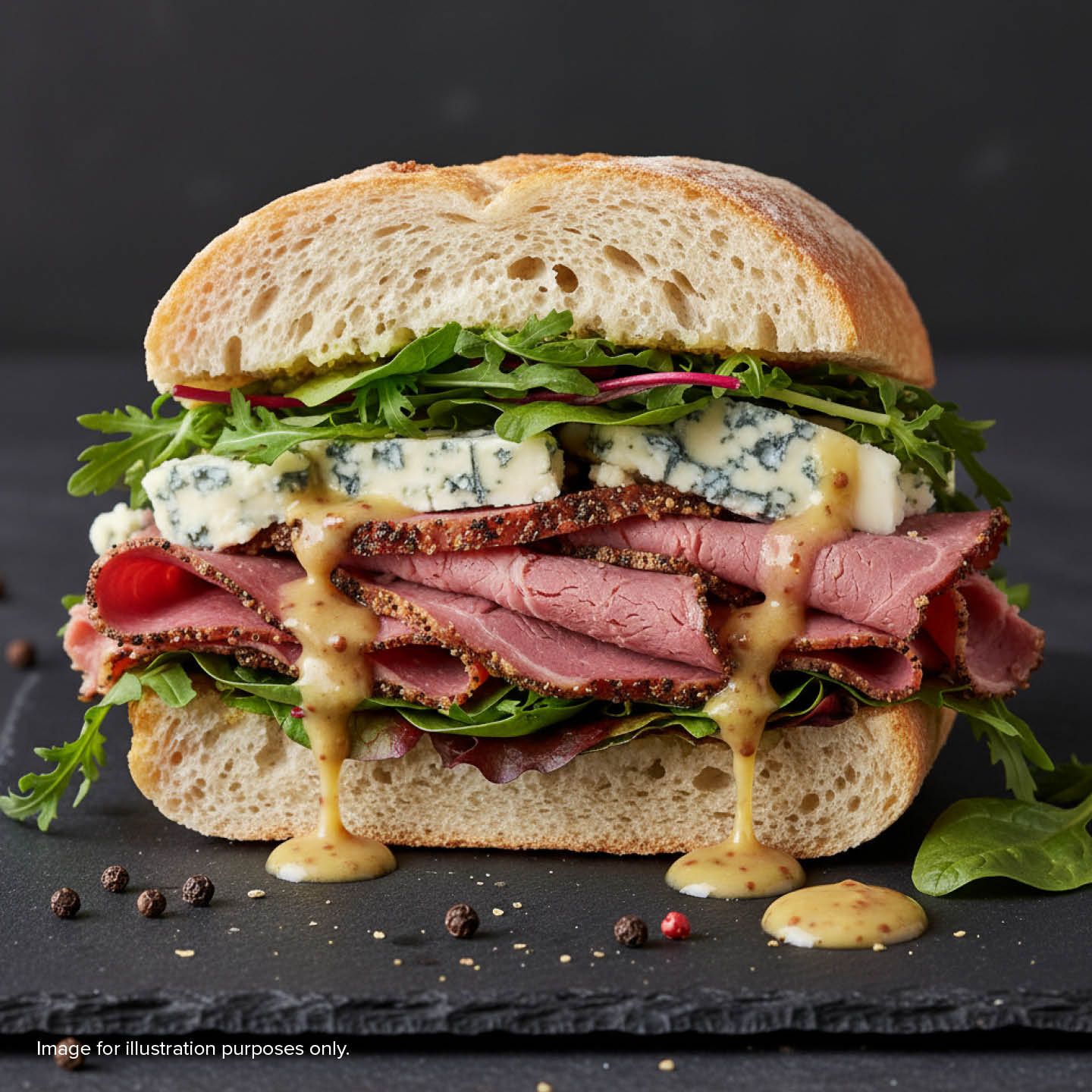 Peppered Pastrami & Stilton