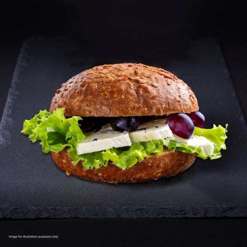 French Brie & Black Grapes