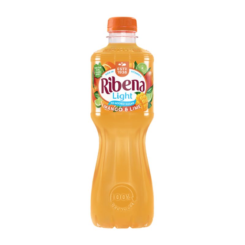 Ribena Light Mango & Lime (Bottle - 500ml)