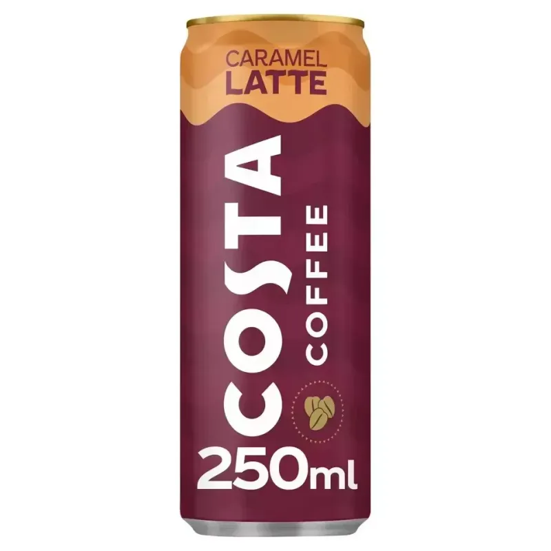 Costa Coffee Caramel Latte Can (250ml) Costa Coffee Caramel Latte Can (250ml)