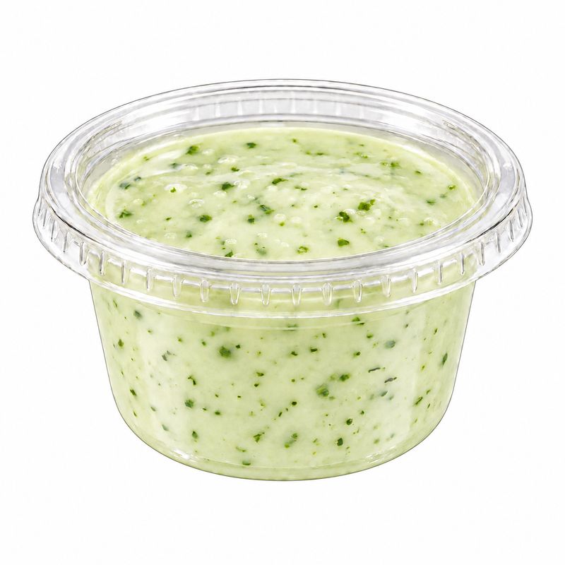 Mint Yoghurt Pot Mint Yoghurt Pot