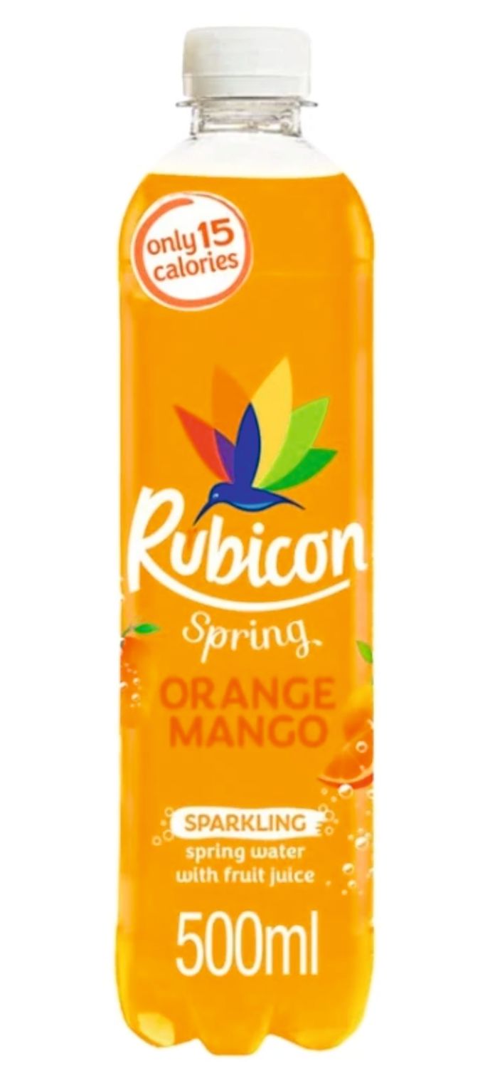 Rubicon Spring Orange & Mango (Bottle - 500ml) Rubicon Spring Orange & Mango (Bottle - 500ml)