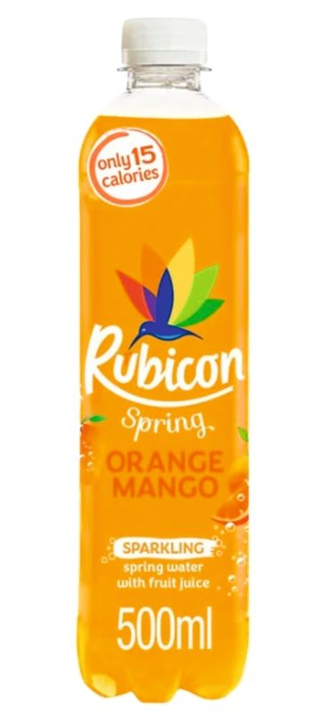 Rubicon Spring Orange & Mango (Bottle - 500ml) Rubicon Spring Orange & Mango (Bottle - 500ml)