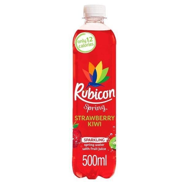 Rubicon Spring Strawberry & Kiwi (Bottle - 500ml) Rubicon Spring Strawberry & Kiwi (Bottle - 500ml)