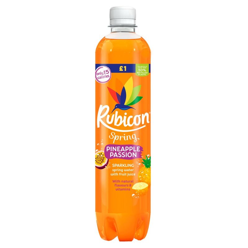 Rubicon Spring Pineapple Passion (Bottle - 500ml) Rubicon Spring Pineapple Passion (Bottle - 500ml)