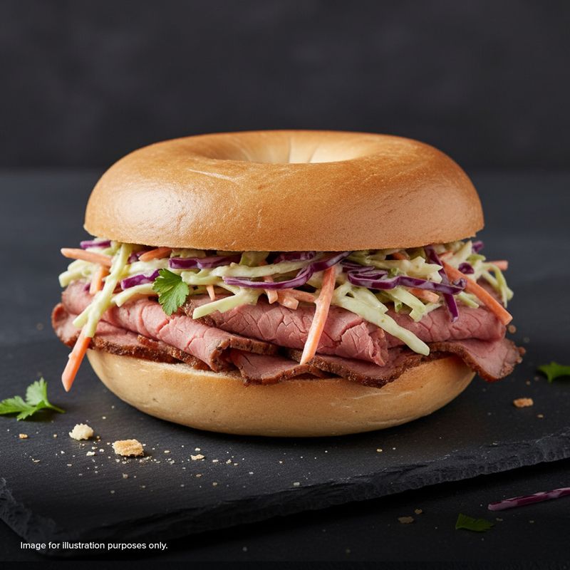 Roast Beef & Homemade Colelslaw